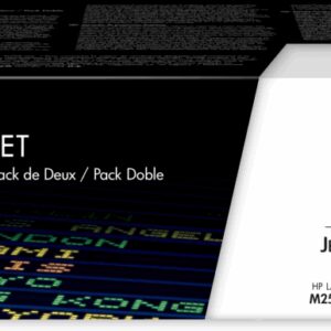 HP 201X 2-pack High Yield Black Original LaserJet Toner Cartridges cartucho de tóner 2 pieza(s)