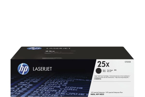 HP 25X High Yield Black Original LaserJet Toner Cartridge cartucho de tóner 1 pieza(s)