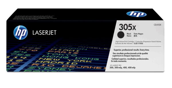 HP 305X High Yield Black Original LaserJet Toner Cartridge cartucho de tóner 1 pieza(s)