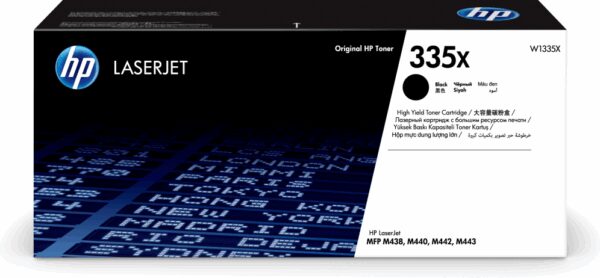 HP 335X High Yield Black Original LaserJet Toner Cartridge cartucho de tóner 1 pieza(s)