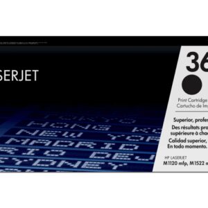 HP 36A Black Original LaserJet Toner Cartridge cartucho de tóner 1 pieza(s)