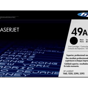HP 49A Black Original LaserJet Toner Cartridge cartucho de tóner 1 pieza(s)