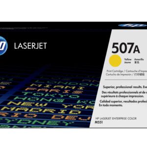 HP 507A Yellow Original LaserJet Toner Cartridge cartucho de tóner 1 pieza(s)