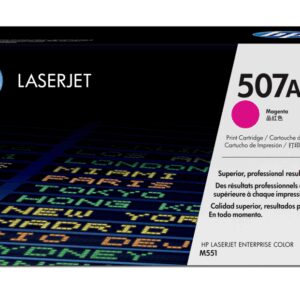 HP 507A Magenta Original LaserJet Toner Cartridge cartucho de tóner 1 pieza(s)