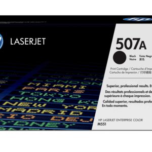 HP 507A Black Original LaserJet Toner Cartridge cartucho de tóner 1 pieza(s)