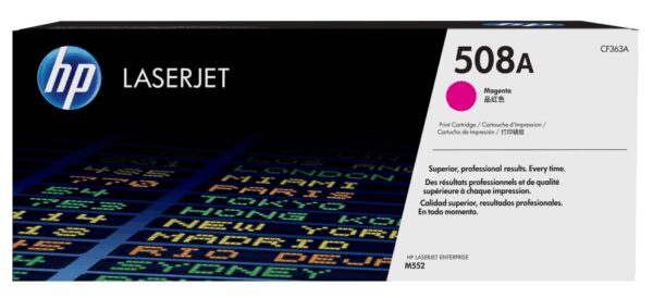 HP 508A Magenta Original LaserJet Toner Cartridge cartucho de tóner 1 pieza(s)