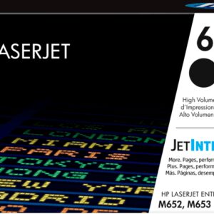 HP 656X High Yield Black Original LaserJet Toner Cartridge cartucho de tóner 1 pieza(s)