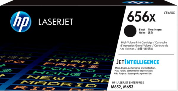 HP 656X High Yield Black Original LaserJet Toner Cartridge cartucho de tóner 1 pieza(s)