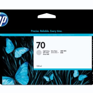 HP 70 130-ml Light Gray DesignJet Ink Cartridge cartucho de tinta 1 pieza(s) Original Rendimiento estándar