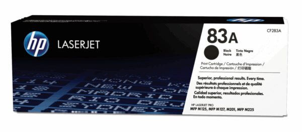 HP 83A Black Original LaserJet Toner Cartridge cartucho de tóner 1 pieza(s)