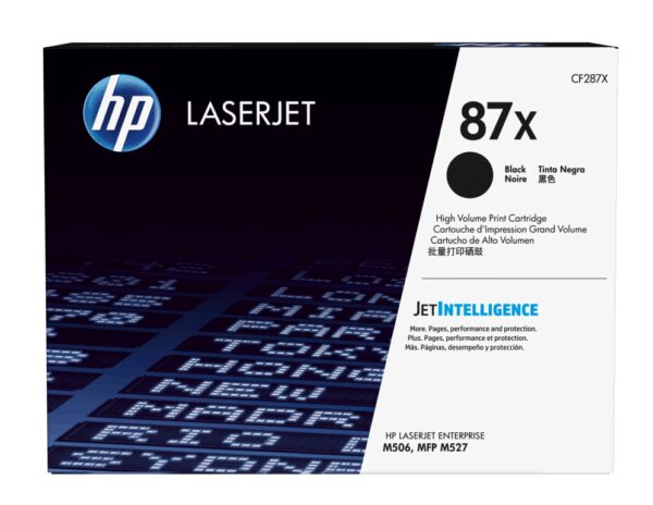 HP 87X High Yield Black Original LaserJet Toner Cartridge cartucho de tóner 1 pieza(s)