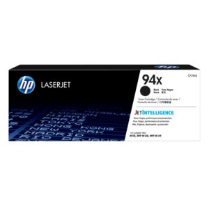 HP 94X High Yield Black Original LaserJet Toner Cartridge cartucho de tóner 1 pieza(s)