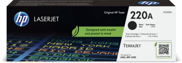 HP 220A Black Original LaserJet Toner Cartridge cartucho de tóner 1 pieza(s)