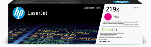 HP 219X High Yield Magenta Original LaserJet Toner Cartridge cartucho de tóner 1 pieza(s)