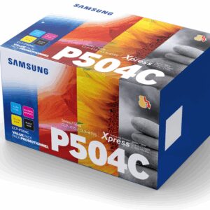 Samsung CLT-P504C 4-pack Cyan/Magenta/Yellow/Black Original Toner Cartridge cartucho de tóner 4 pieza(s) Negro, Cian, Magenta, Amarillo