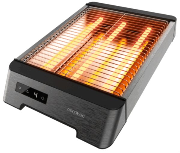 Cecotec NiceSlice 6 2 rebanada(s) 1000 W Negro, Acero inoxidable