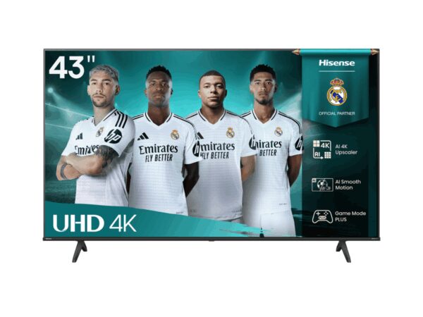 Hisense 43A6Q Televisor 109,2 cm (43") 4K Ultra HD Smart TV Wifi Negro 300 cd / m²