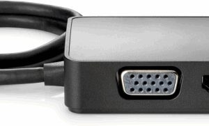 HP USB-C Travel Hub G2 Alámbrico USB 3.2 Gen 1 (3.1 Gen 1) Type-C Negro