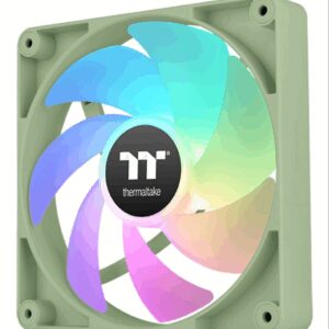 Thermaltake Matcha Green CT120 Carcasa del ordenador Ventilador 12 cm Verde, Blanco 2 pieza(s)