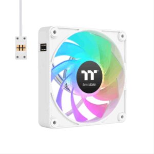 Thermaltake CL-F194-PL12SW-A sistema de refrigeración para ordenador Carcasa del ordenador Ventilador 12 cm Blanco 3 pieza(s)