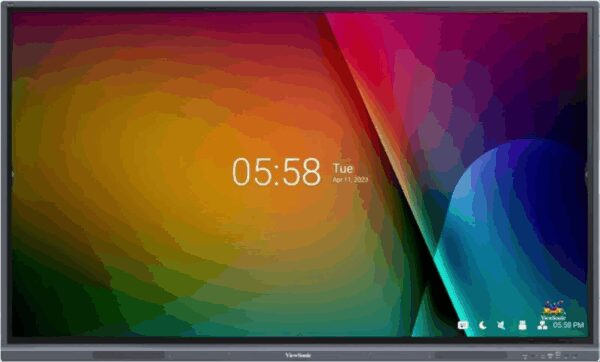 Viewsonic IFP6533-G pizarra blanca interactiva 165,1 cm (65") 3840 x 2160 Pixeles Pantalla táctil Negro HDMI