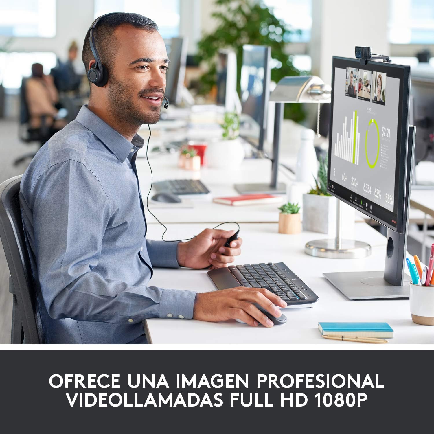Logitech C920 — Review Webcam Full HD en detalle