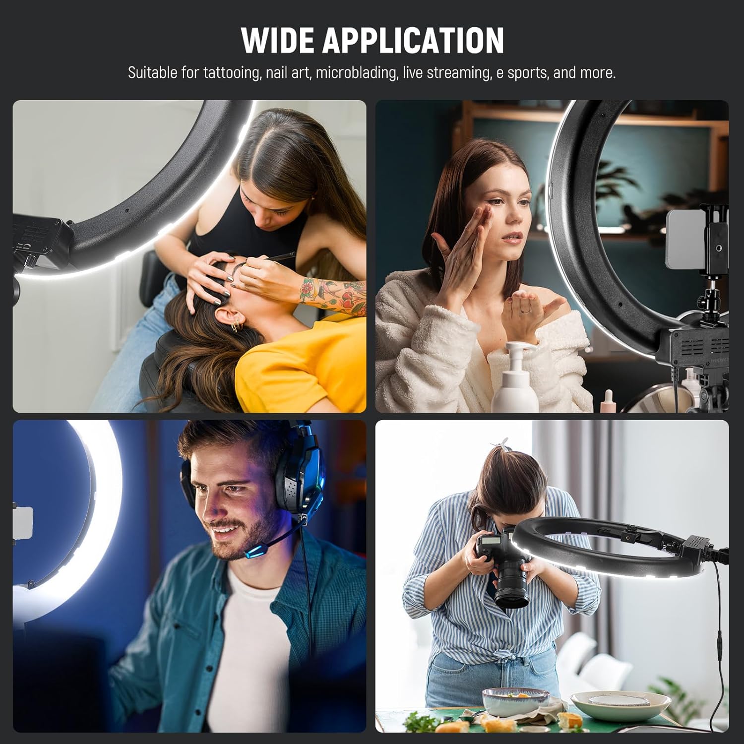 Neewer 18 Pulgadas Ring Light — Review Ring Light para Fotografía y Streaming en detalle