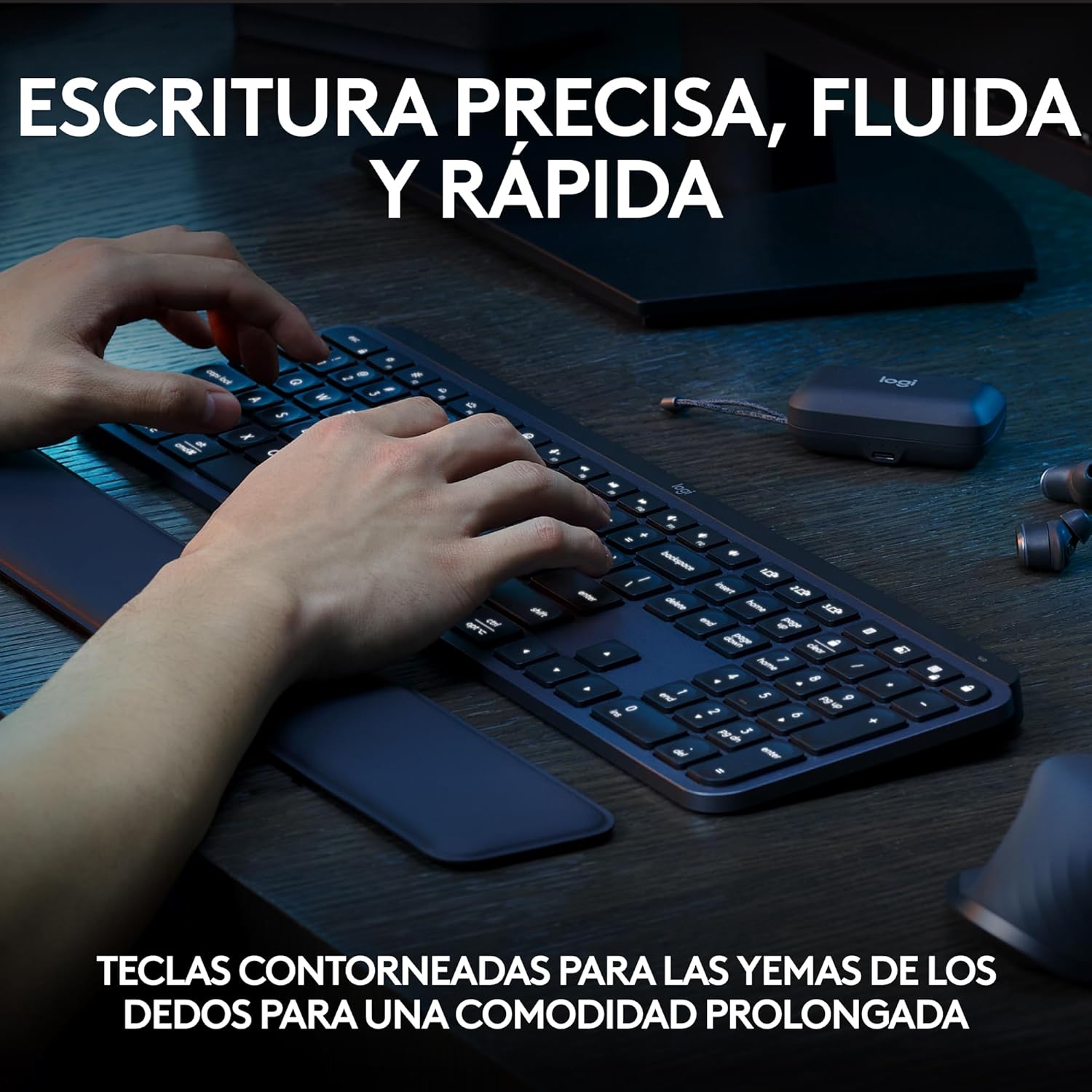Teclado Logitech MX Keys: La cumbre del teletrabajo en detalle