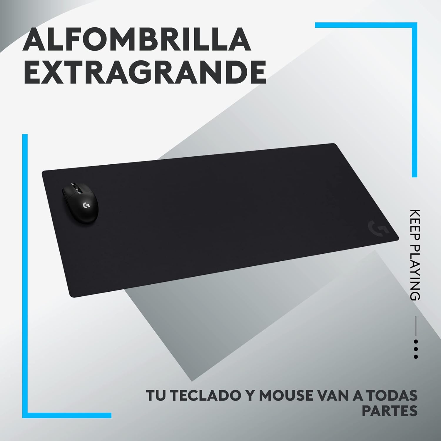 Logitech G840 XL — Review Alfombrilla XL Escritorio Completo en detalle