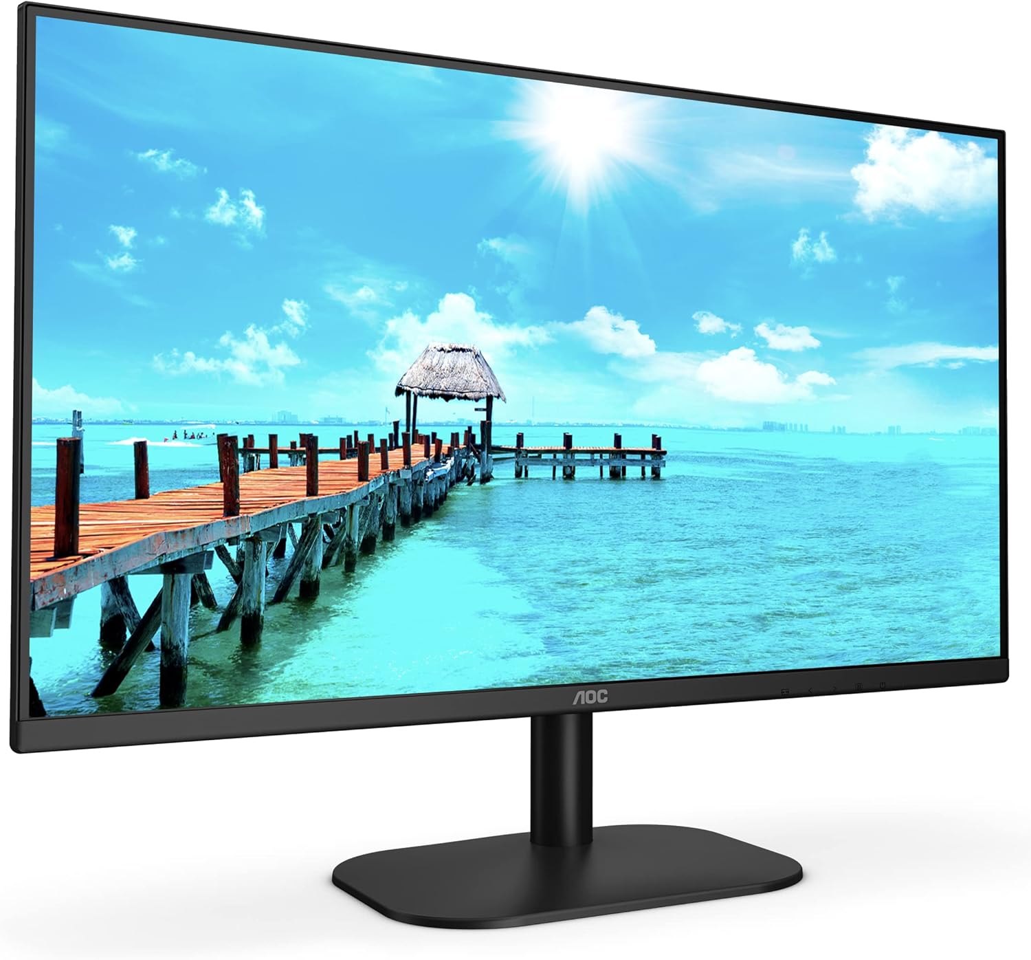 AOC 27B2H monitor 27 pulgadas Full HD IPS FlickerFree para primer home office económico