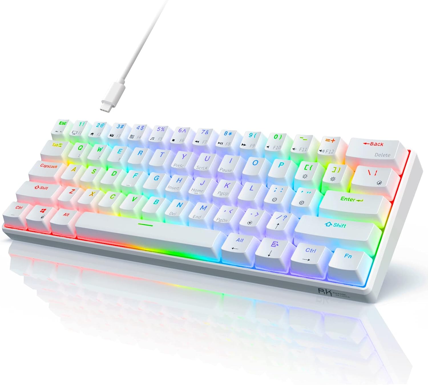 Teclado Mecánico Gaming Royal Kludge RK61