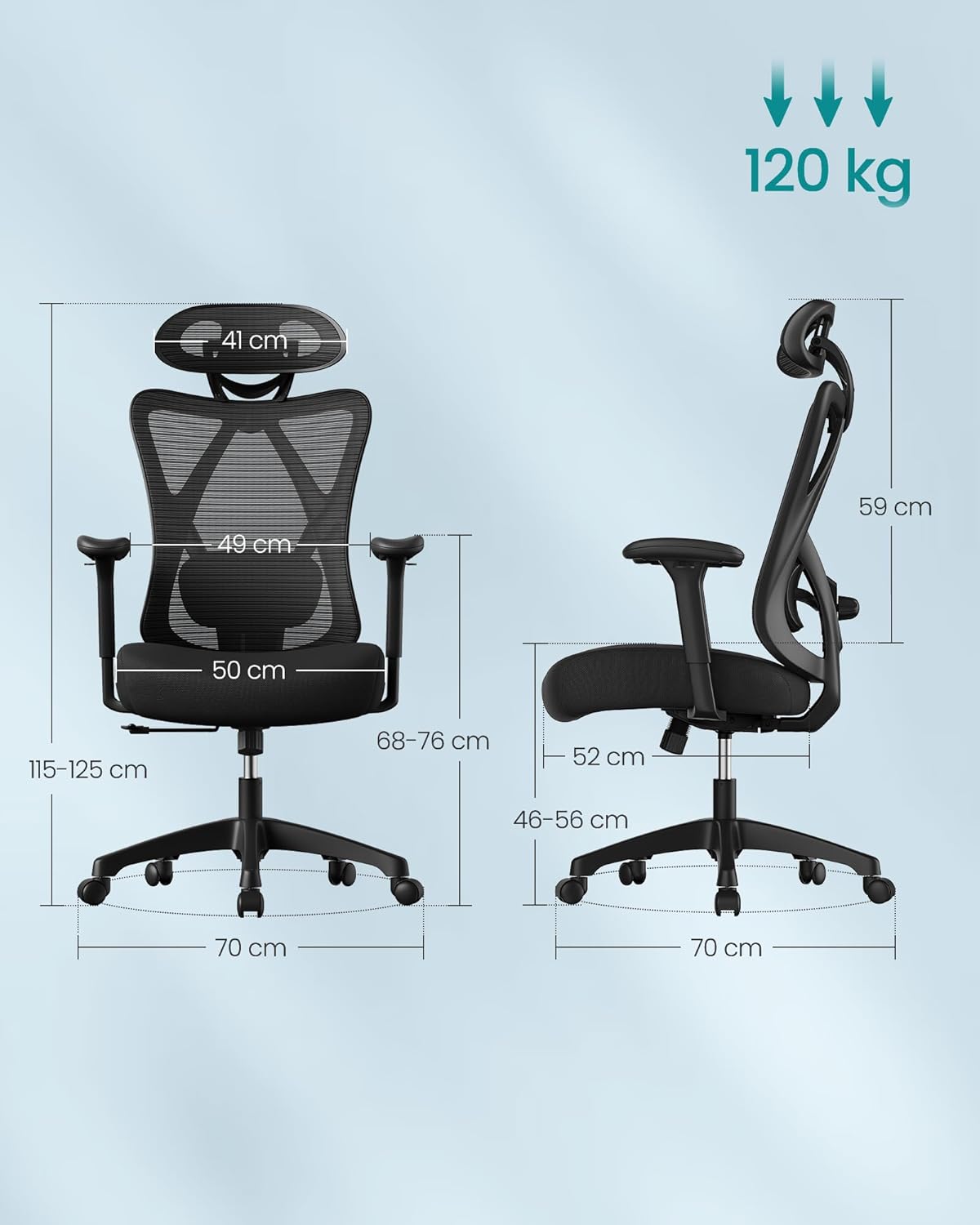 Diseño de SONGMICS OBN33 a Prueba: ¿La mejor silla ergonómica barata?