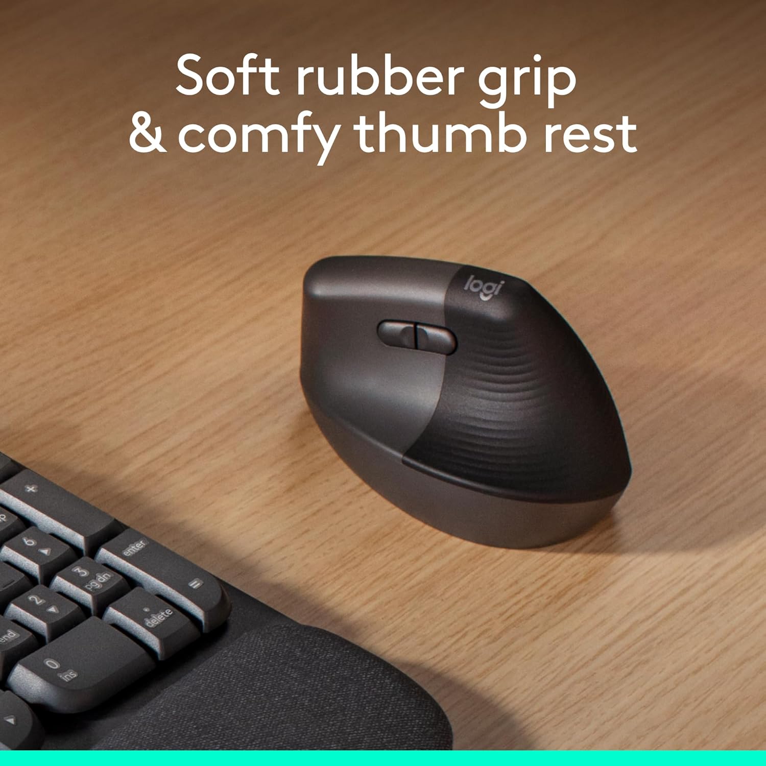 Logitech Lift ratón ergonómico para dolor de muñeca