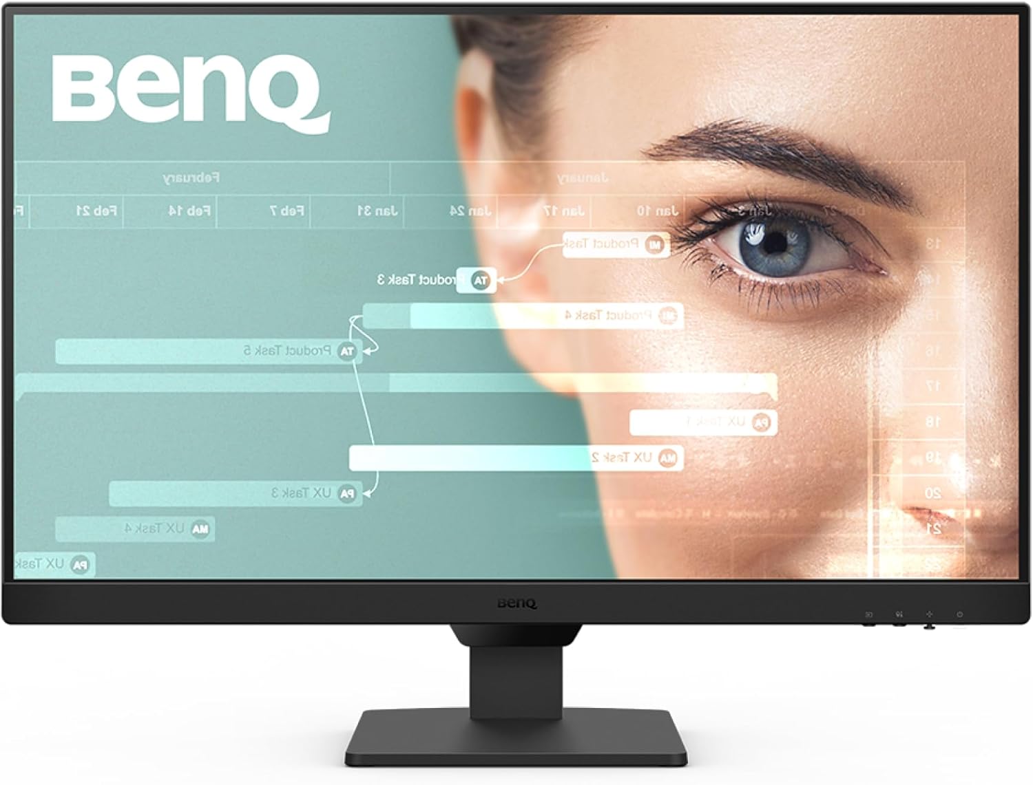 BenQ GW2785TC monitor 27 pulgadas Full HD USB-C Eye-Care con micrófono integrado