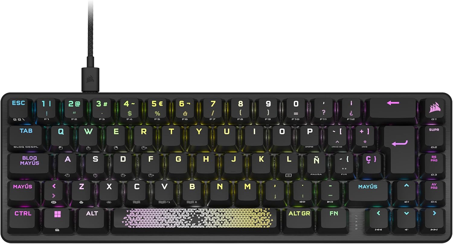 Teclado Mecánico Gaming Corsair K65