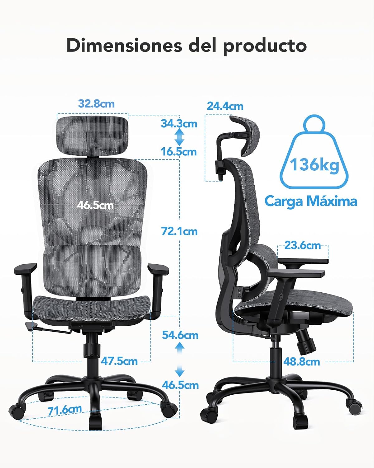 Diseño de DURAFFY D-01: Review Completa de la Silla Ergonómica Revelación