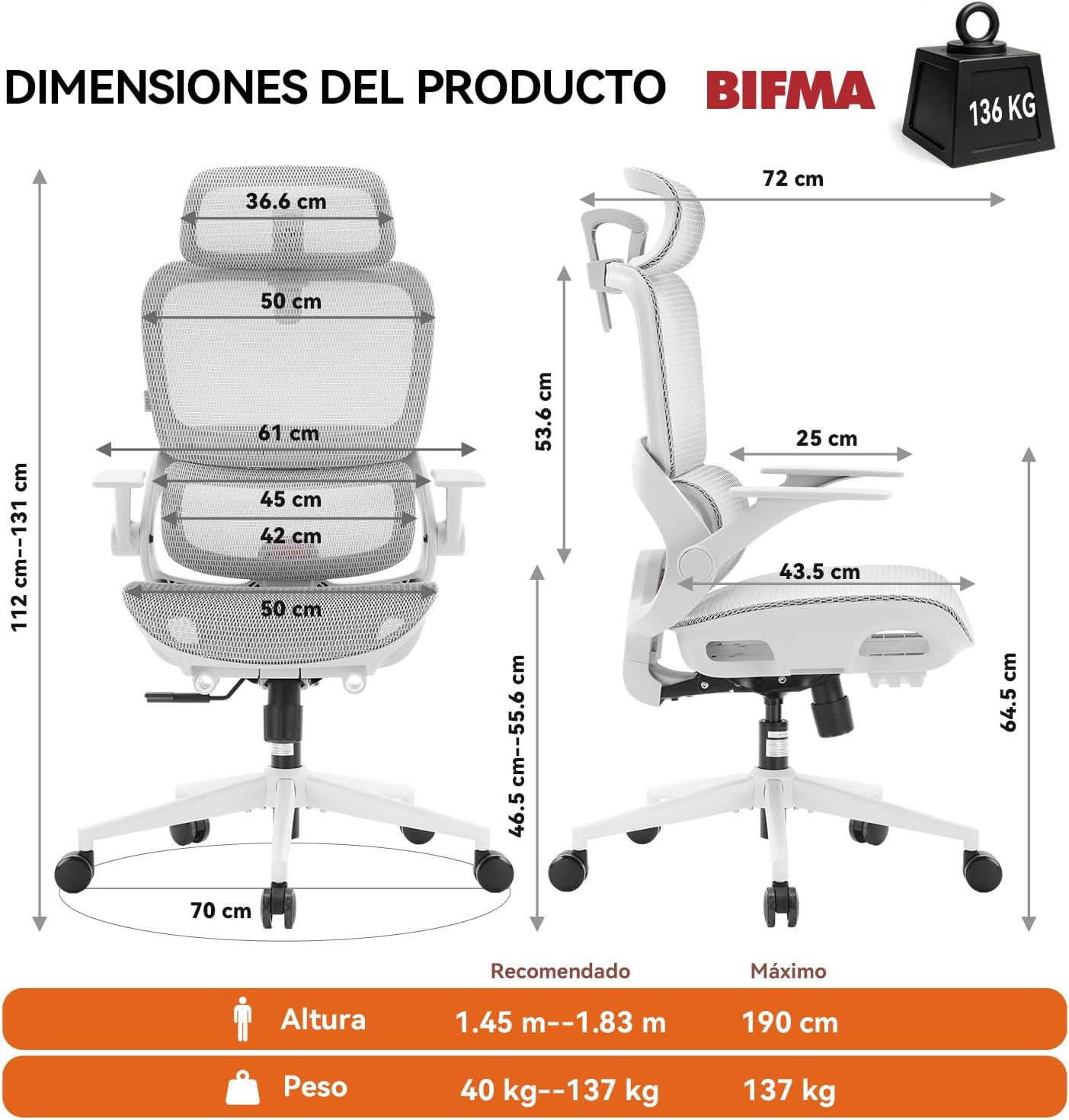 Diseño de Hbada Office Pro: Análisis a fondo de la silla más popular