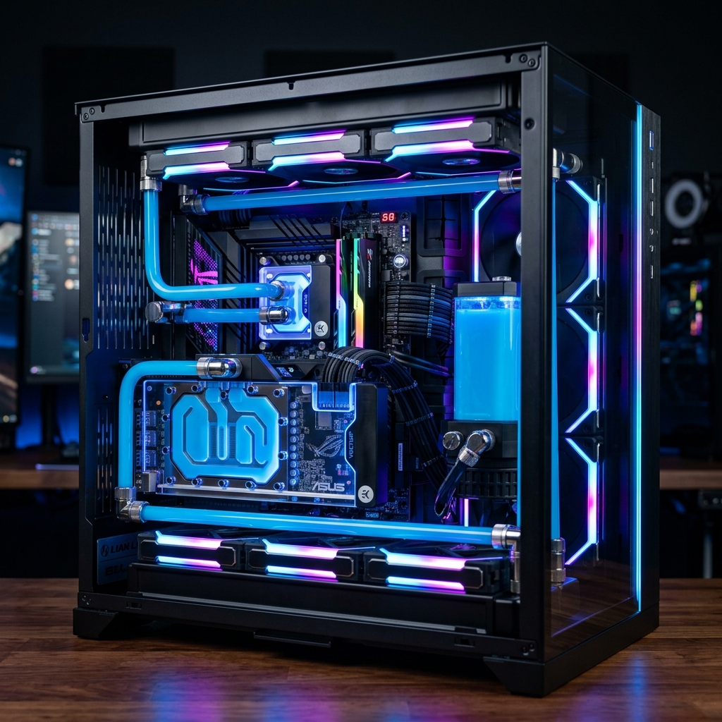 PC Extremo con refrigeración líquida personalizada