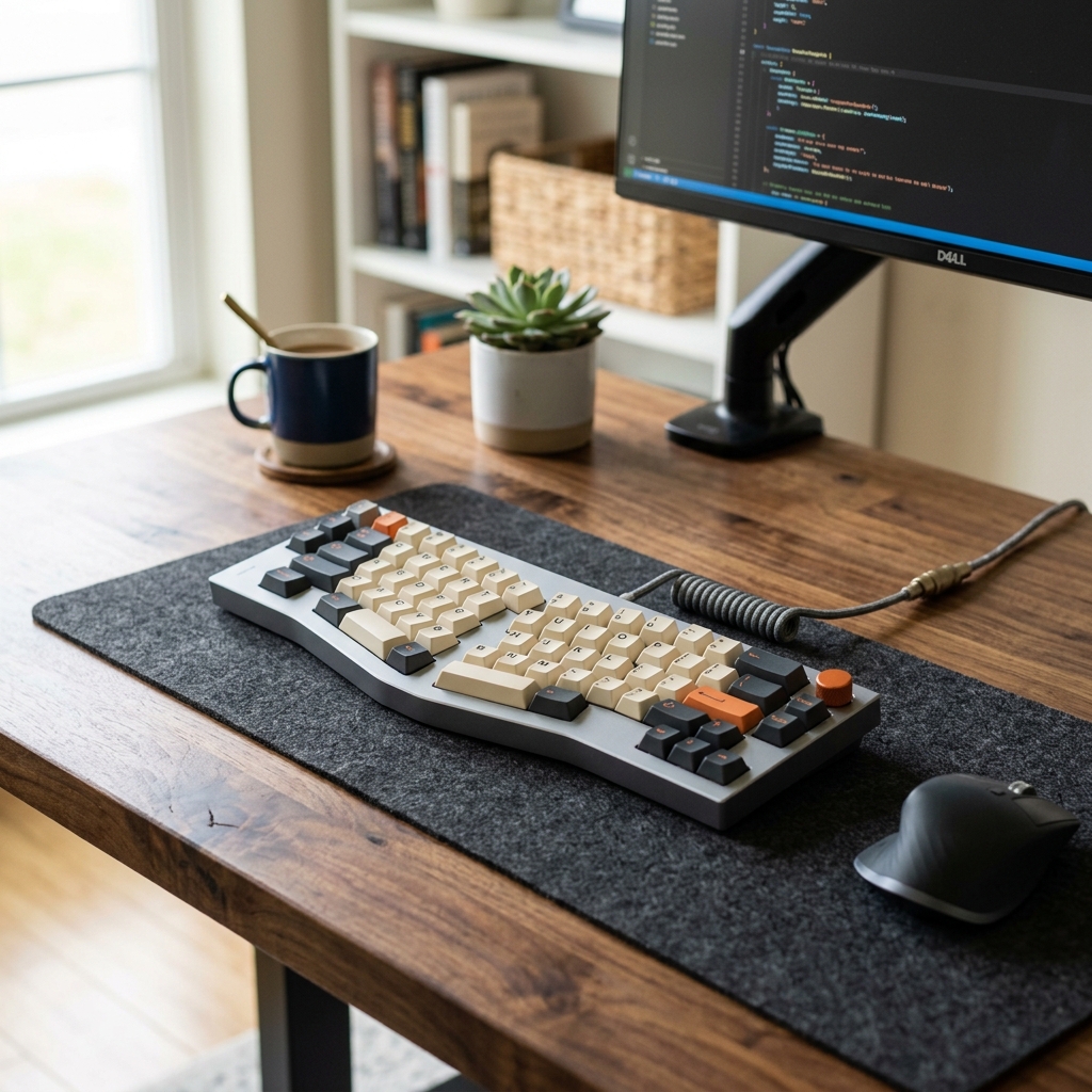 Teclado premium para teletrabajo y programación